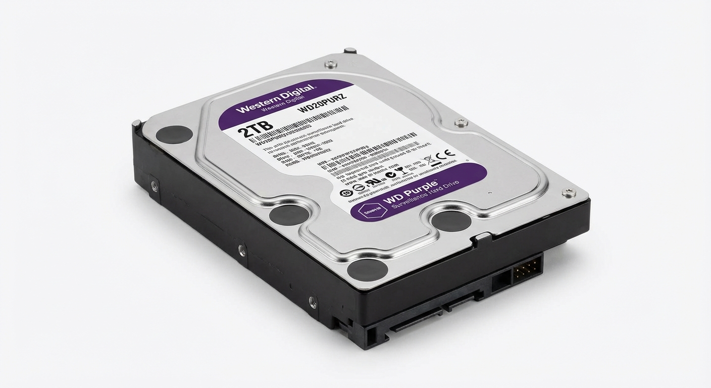 هاردسك ويسترن ديجيتال 2 تيرا WD Purple