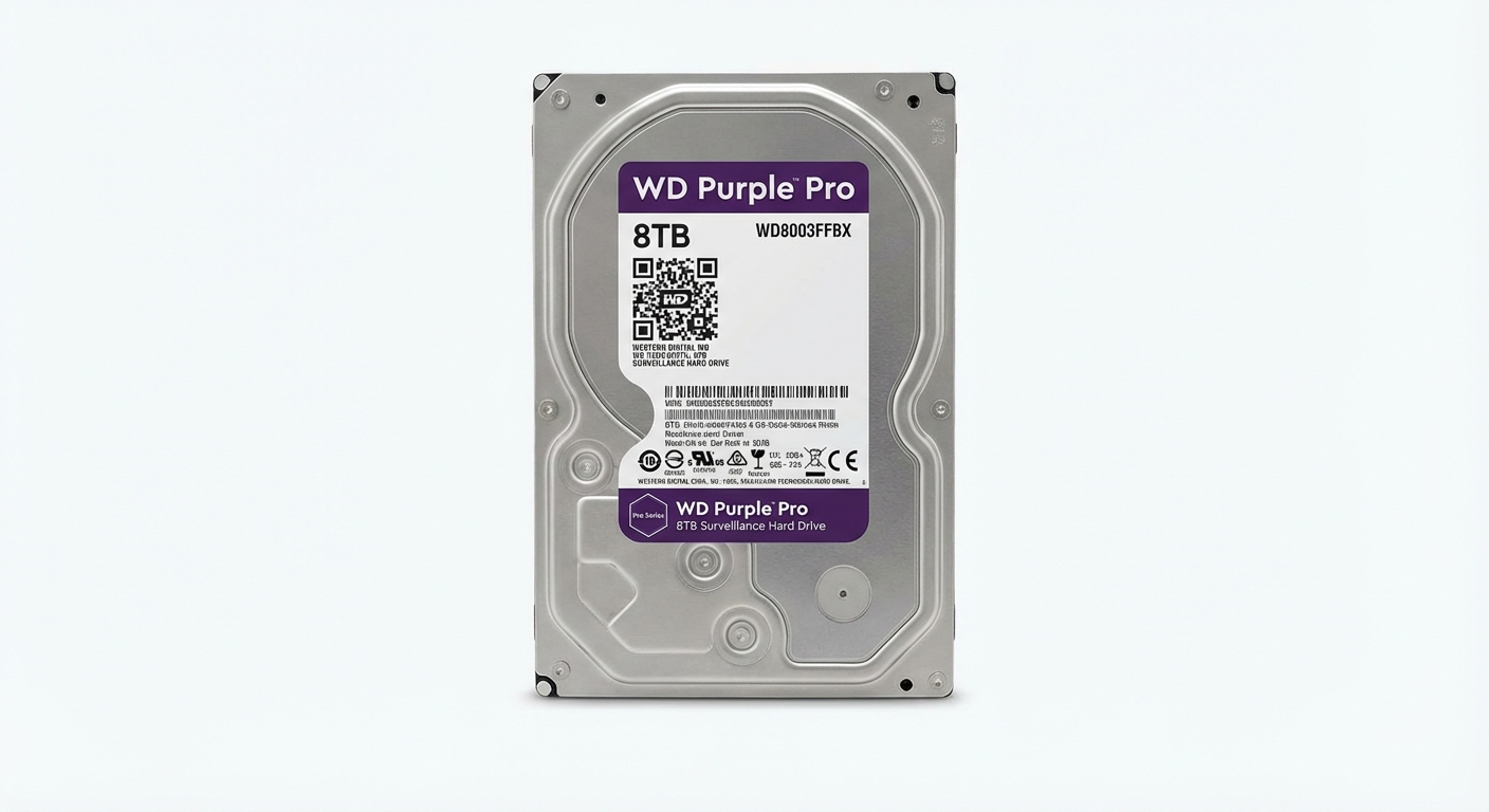 هاردسك ويسترن ديجيتال 8 تيرا WD Purple