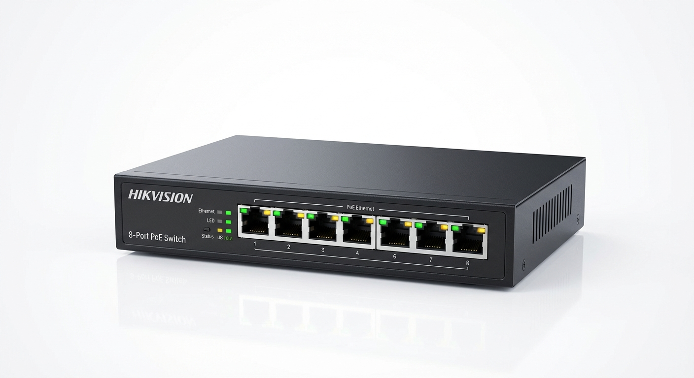 سويتش هيكفيجن 8 منافذ POE